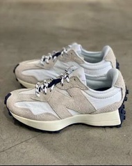 【🔥IU同款】New Balance 327“Moonbeam”灰白色 男女同款