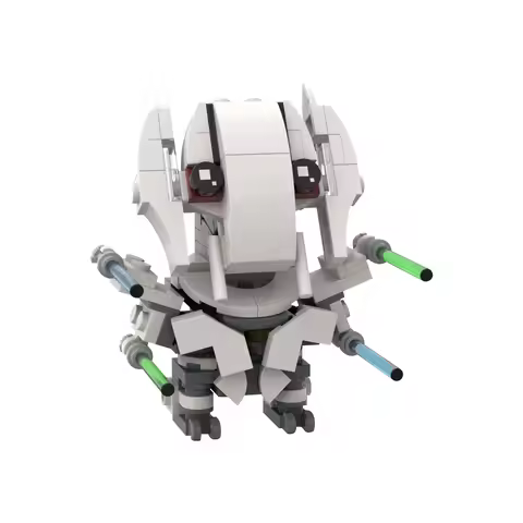 MOC Space War General Grievous Building Blocks Model General Grievous Army Commander Creative DIY Br