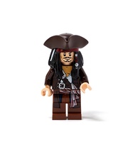 LEGO Minifigure - Pirates of the Caribbean - CAPTAIN JACK SPARROW