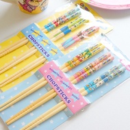 [Crayon Shin-Chan] ️ Japanese Products Nohara Family Three-Piece Chopsticks Set Tableware Food Utens