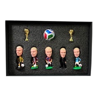 Erling Haaland Career Mini Figure Set with World Cup Trophies Ball -Football Fan