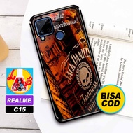 Lab Casing Case Realme C15 Terbaru [ Case Aesthetic Motif Drink ] Case hp Realme C15 - Case murah - 