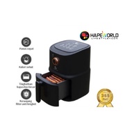 Han RIVER Air Fryer 3.5L Low Power pink 500 Watt - OFFICIAL GUARANTEE