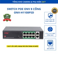 Genuine 8-Port POE ONV Switch + 2 Uplink Ports, high power, explosion-proof C148