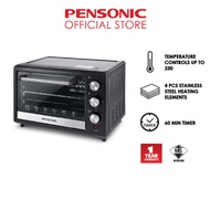 Pensonic 25L Oven with Diamond Surface Inner Wall PEO-2511. Temperature controls up to 230 4 stainle