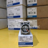 OMRON H3Y-2 24VDC 3MIN TIMER ORIGINAL H3Y-2 DC24V 3 MINUTES 8 LEGS