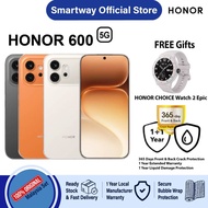 HONOR 600 5G (28GB*(12+16)GB RAM + 256/512GB ROM) Next-Gen AI Imaging | 7000mAh Battery
