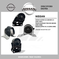 [ 4 IN 1]- ENGINE MOUNTING SET NISSAN ALTIMA L31 MURANO TZ50 Z50 QR25DE 2.5 CEFIRO J31 2.0 2001-2008