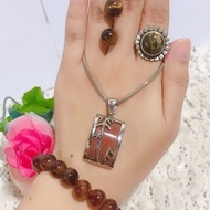 Brown jade set genuine jade bracelet 88