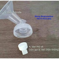 Genuine Spectra Breast Pump Neck Hard Hopper With High-End 1-Height Valve