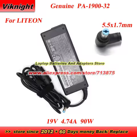 Genuine for Liteon PA-1900-32 AC Adapter 19V 4.74A 90W KP09003008016 Power Supply for Acer with 5.5x
