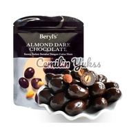 Beryls Almond Dark 250g (Pouch) Beryl's Coklat Malaysia Beryls Coklat Almond