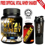 Vitalbolic Muscle Growth Activator 90 Tablets 45 Servings (Orange) + Vital Whey 1kg/2.2lbs Whey Isol