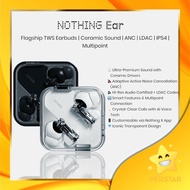 Nothing Ear (New Model) – Transparent Hi-Res Earbuds with ANC, LDAC & Wireless Charging