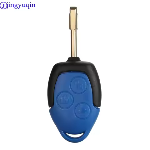jingyuqin 10ps 3 Buttons Transit Connect Set Remote Car Key Shell Cover For Ford Transit Blue Case