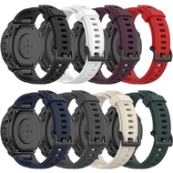 Watch Band For Xiaomi Amazfit T-Rex Pro/A1918 Silicone Soft Wrist Strap Replacement Bracelet For Huami Amazfit Trex Sport Band