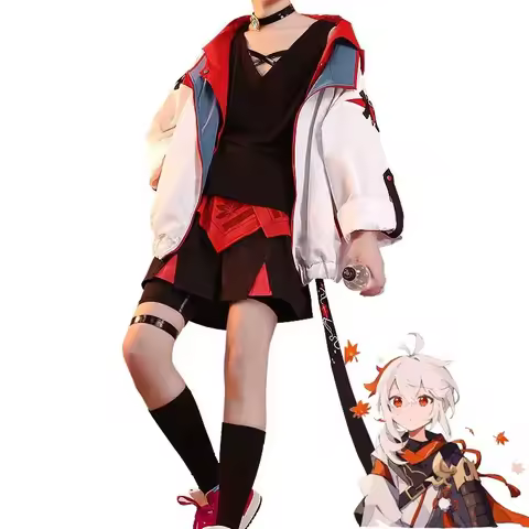 Game Genshin Impact Kazuha Doujin Cosplay Costume Halloween Yuanshen Impact Kazuha Doujin Cosplay 20