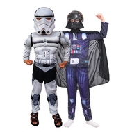 Halloween Star Wars Costume White Soldier Black Soldier Costume Jedi White Knight Black Knight Costu