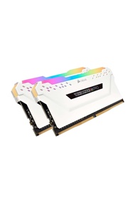 Vengeance RGB Pro 16GB (2x8GB) DDR4 3200MHz C16 LED Desktop Memory - White