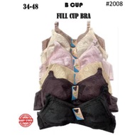 Baju Dalam Full Cup Cup B Tiada span dan Besi (Size: 34-50) BRA Offer #2008 BRA