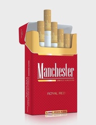 Unik Rokok Import MANCHESTER Red - 1 Slop Murah