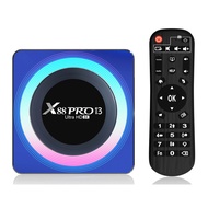 Vhsi X88 PRO 13.0กล่อง TV Box ชิปกล่อง RK3528 8K 2.4G 5G Wifi 6 BT5.0 64GB 32GB