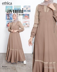 [COD] Gamis Ethica Terbaru AYUMI 468 Best Seller / Baju Gamis Ayumi