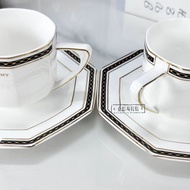 Nordic Style Bone China Coffee Cup Saucer Set 150Ml English Ok