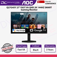 AOC Q27G4XY 27" FAST VA QHD 2K 144HZ SMART Gaming Monitor