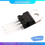 10PCS L7824CV TO220 L7824 TO 220 7824 LM7824 MC7824 new and original IC