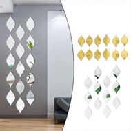 DIY Acrylic Mirror Wall Sticker for Living Room Easy to Install Timeless Durable
