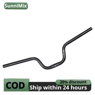 Mountain Bike Handlebar 25.4mm Riser Bar Extra Long Handlebar Aluminum Alloy 90mm Rising Bar Fit for