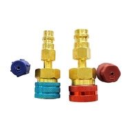 R1234yf Quick Couplers R1234yf Car Air Conditioning System Charging Fittings R1234yf to R134A Conver