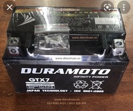 Ắc quy xe máy SYM Atilla Excel Shark Yamaha Majesty Yamaha Force - Duramoto GTX7 (12V 7Ah)