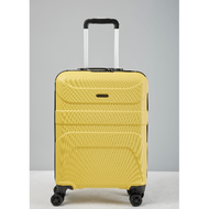 Aomshop-กระเป๋าเดินทาง ABS  ขนาด 24  สีเหลือง