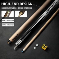 Z-02 1/2 Pool Cue 13mm Big Tip Maple | 2-Piece Pro Stick for Powerful 8-Ball & 9-Ball