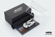 HKM Premium 1:64合金模型 Koenigsegg Jesko Attack超跑，Presentation White白色發佈色