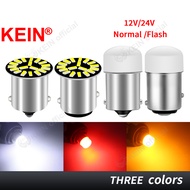 KEIN 2PCS DC24V Flash 1156 1157 Strobe Truck Led Bulb BA15S P21W BAY15D P21/5W Car Reversing Bulb Pa