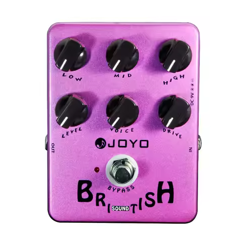 JOYO JF-16 British Sound Overdrive Guitar Effect Pedal Blues Breaker Overdrive to Plexi Roar JCM800 