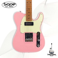 Sqoe SETL-400 Telecaster | กีตาร์ไฟฟ้า 22เฟรต Tele คอเผา เล่นง่าย ✨มีเก็บปลายทาง