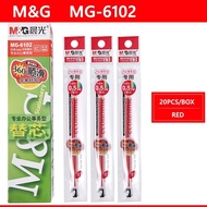 Hộp 12 bút ký gel nước Ovidian M&G AGP11536 / 11536 ngòi 0.5mm ruột thay 6102