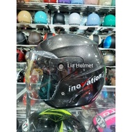 HKM evo innovation adult helmet gray lightning HKM evo plain half face helmet/ HKM brand plain evo h