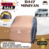 DA17 MINIVAN HIGH QUALITY CAR COVER - WATER REPELLANT, AND DUST PROOF - WITH FREE MOTOR COVER