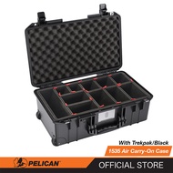 Pelican รุ่น 1535 Air Carry-On Case With TrekPak-Black