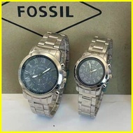 ☂ ℡ FOSSIL new Couple Watch 18K Gold Watch for Women and Men Wedding Watch