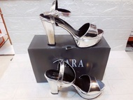 sendal heels tali zara 12cm
