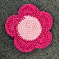 Handmade Crochet Cup Coaster Alas Gelas coaster cup