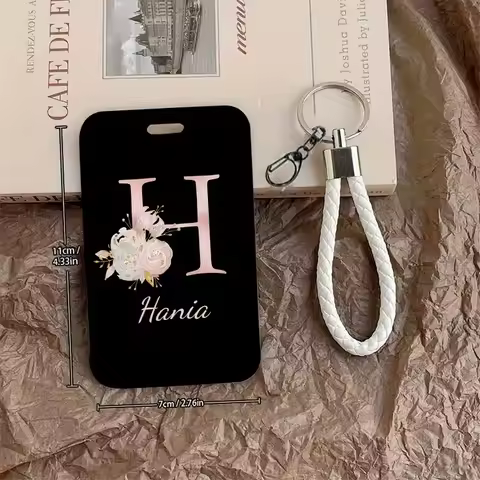 High Definition Printing ID Cards Holders Case Custom and Lanyard Badge PVC Holder Personal Tailor Y