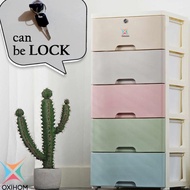 Oxihom Plastic Wardrobe Plastic Drawer Wardrobe Storage Cabinet