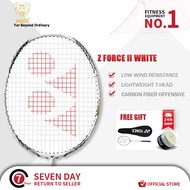 24 SHIP YONEX VOLTRIC Z FORCE II WHITE CARBON FIBEROFFENSIVE 4U (80-84.9g) 28LBS raket profesional